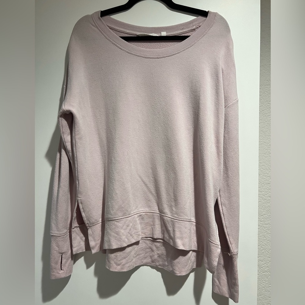 ATHLETA LILAC COASTER LUXE SWEATSHIRT - Picture 8 of 8